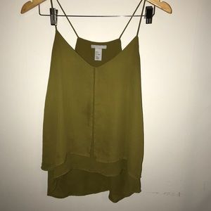 Olive colored top